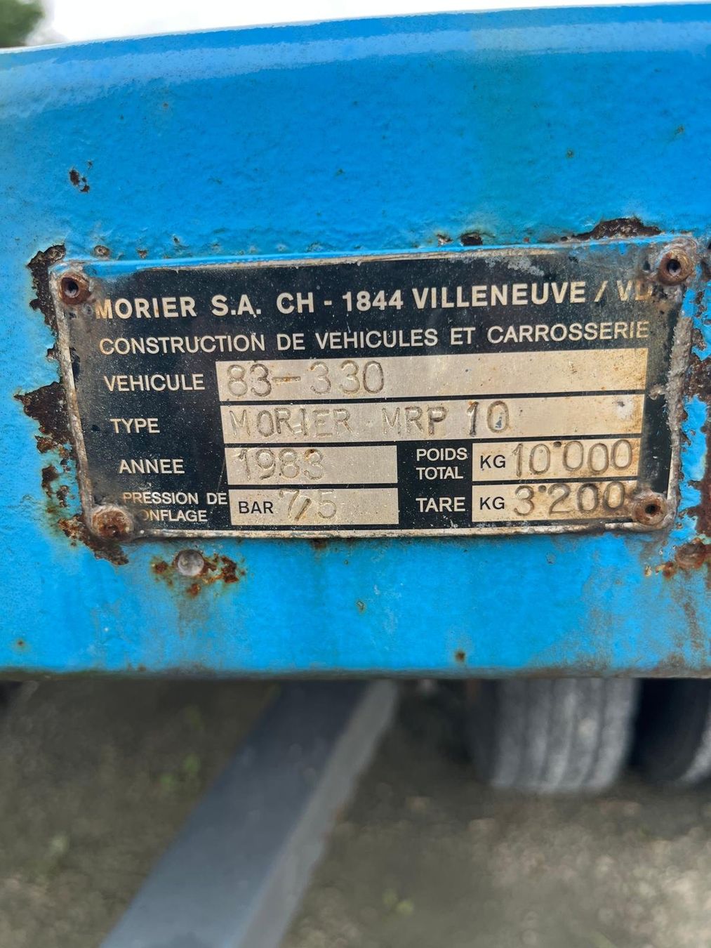 Rimorchi: Remorque de camion – Usato da Les Thioleyres venduto da Samitrac 5