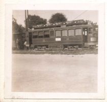 Genf (GE) Historische Strassenbahn Tram foto 6 x 6