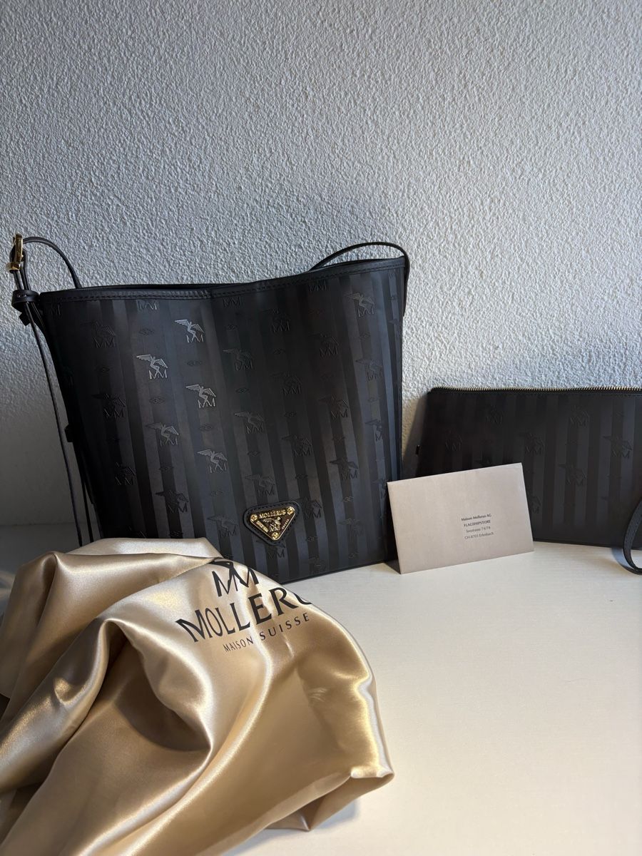 Maison Mollerus Taschen für Damen: Maison Mollerus Banwil Beuteltasche – Neu (gemäss Beschreibung) aus Reichenburg von Katharinach 2