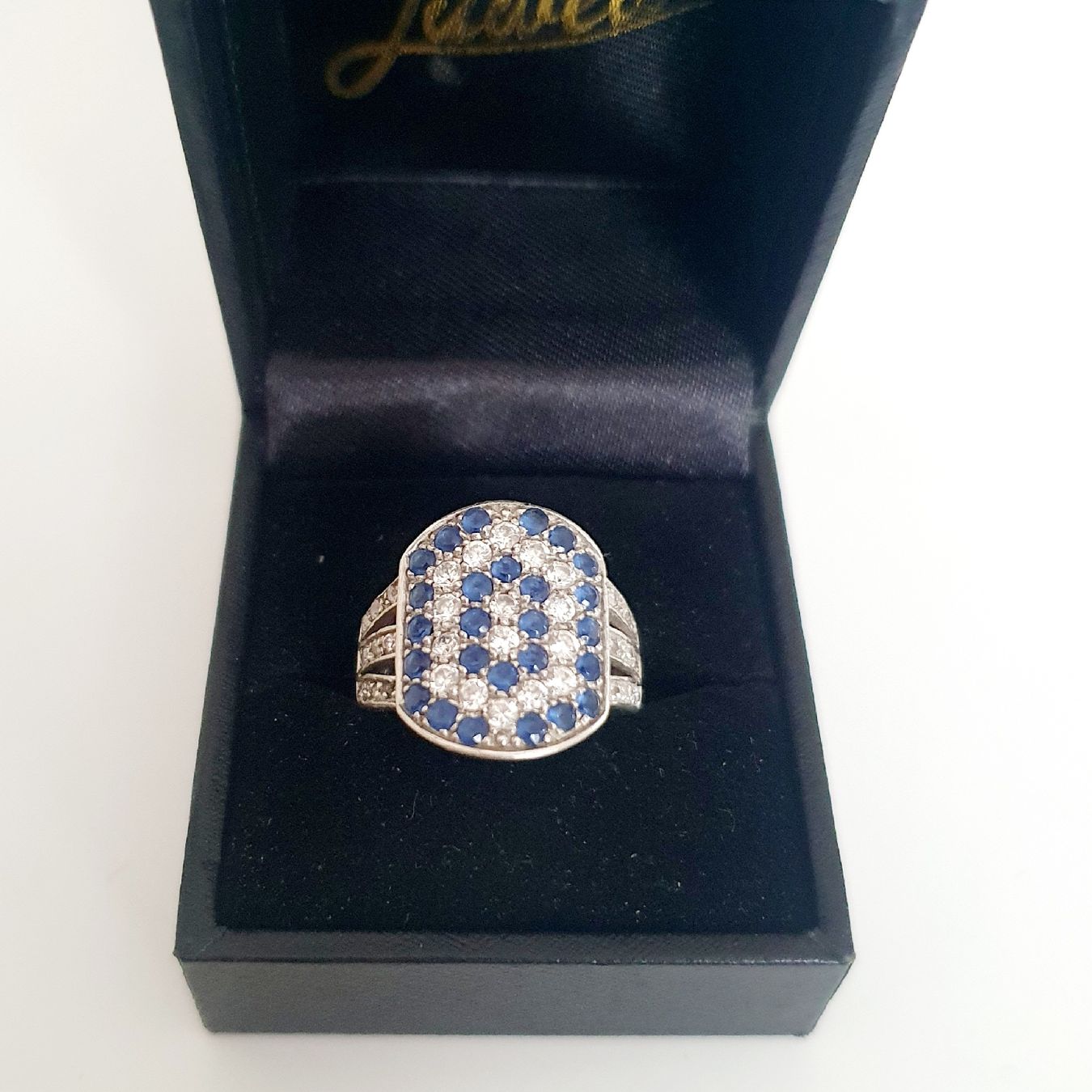 Anelli: Silber Ring 925 mit Schmucksteinen Gr 17,6 mm – Usato da Kreuzlingen venduto da Wunderkiste123 4