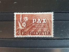 Pax Briefmarke ungestempelt Jahrgang 1945