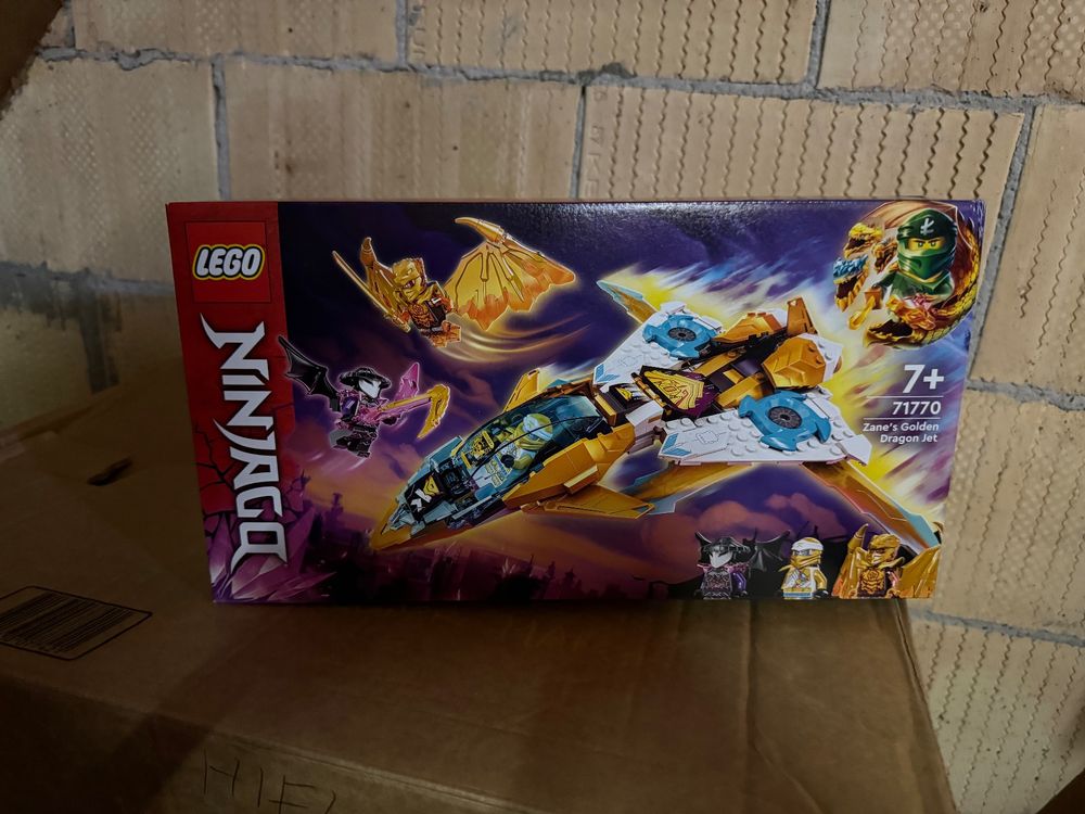 Lego Set 71770 Ninjago Zane's Golden Dragon Jet Neu & OVP | Kaufen auf ...