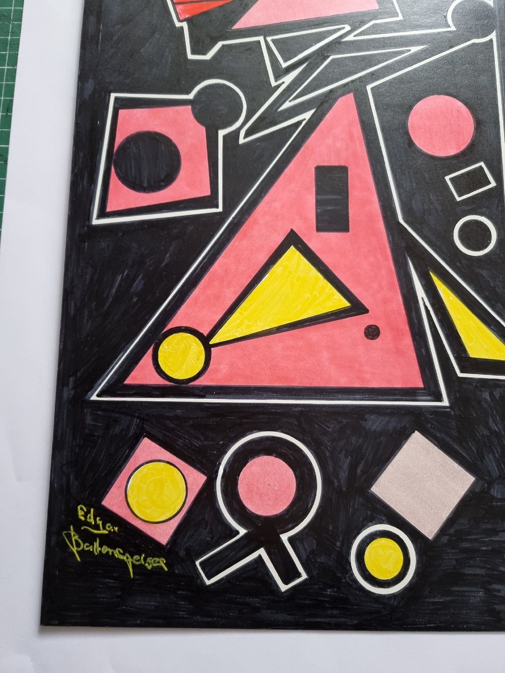 Gemälde: EDGAR BALTENSPERGER ORIGINAL MISCHTECHNIK SIGNIERT – Gebraucht aus Gersau von grafik-kunst 3