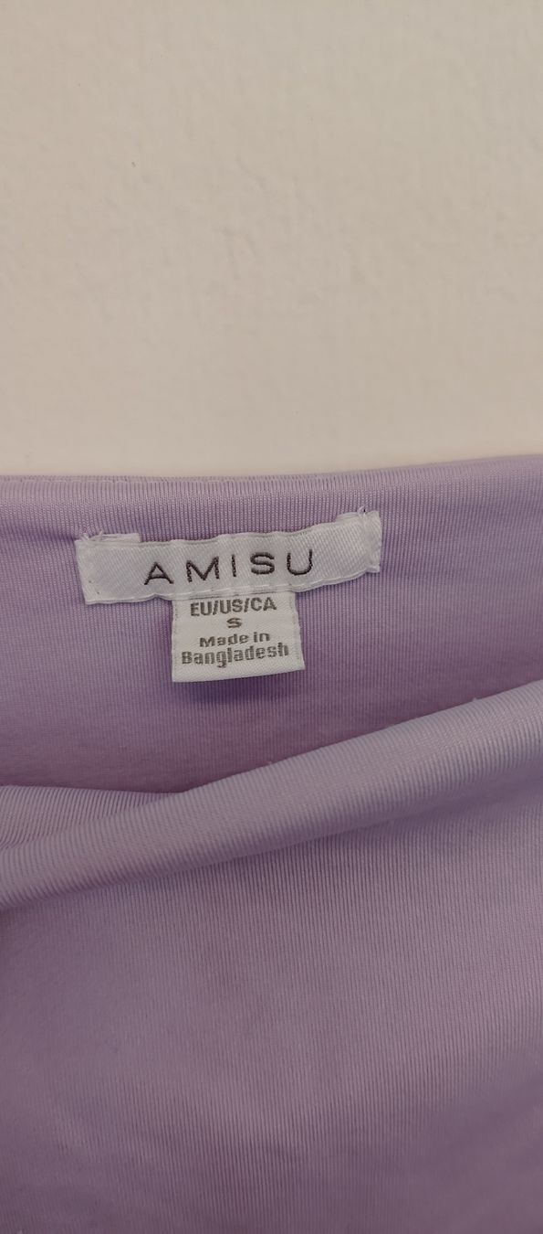 Top: Amisu lilac cami top - spaghetti strap - size S – Usato da Schwerzenbach venduto da VityaCrafts 1
