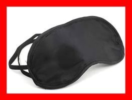 Augenbinde einfach Schwarz Augenmaske Schlafmaske Flugzeug