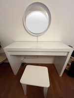 Schminktisch MALM von IKEA gebraucht + Hocker, Guter Zustand