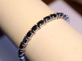 Antike Silber Armband mit schwarzen Onyx, Sicherheitsschloss
