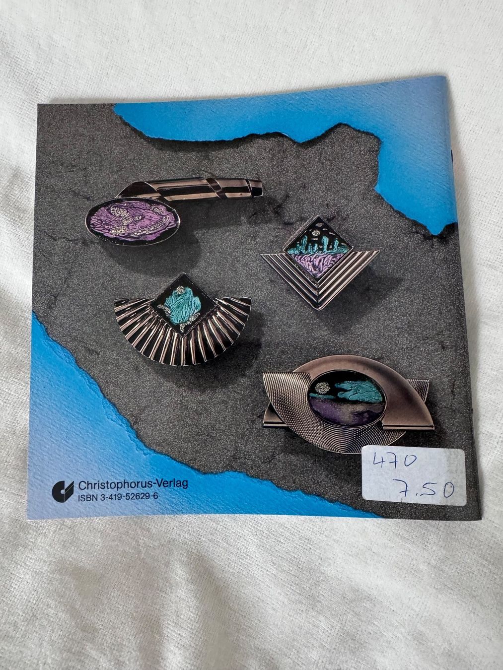 Bücher: BUCH BASTELN Schmuck Variationen, bemaltes Glas mit Vorlagen – Gebraucht aus Genève von k1164 1