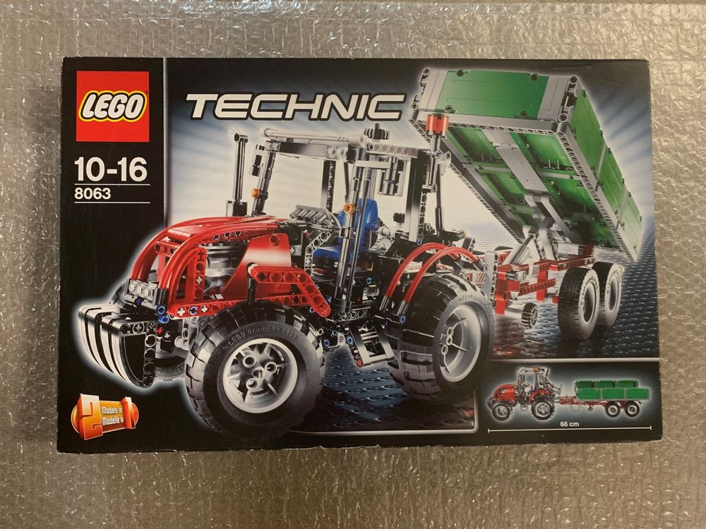 Lego Technic 8063 Traktor mit Anhänger, Neu und OVP, ab 1.00 (Neu und ...