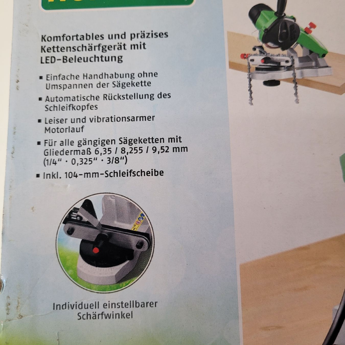 Smerigliatrici & Lucidatrici: kettenschärfgerät motorsäge – Nuovo (secondo la descrizione) da Reichenburg venduto da AK_78 6