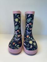 Gummistiefel Cortina Blumenmuster bunt Grösse 32, gebraucht