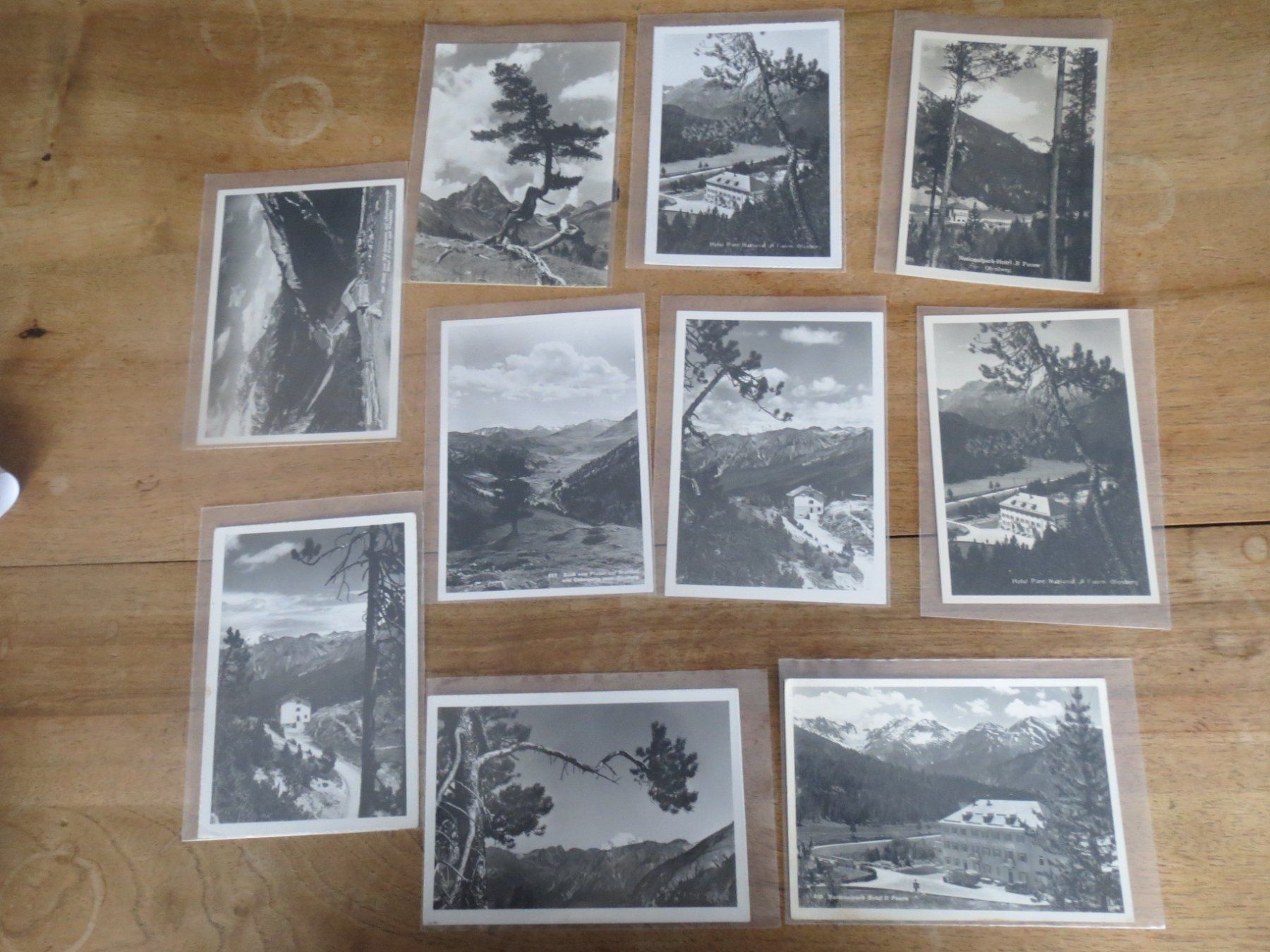 Cartoline postali: Ofenpass, Nationalpark usw. Etwa 150 alte Ansichtskarten. – Usato da Tagelswangen venduto da Miski 2