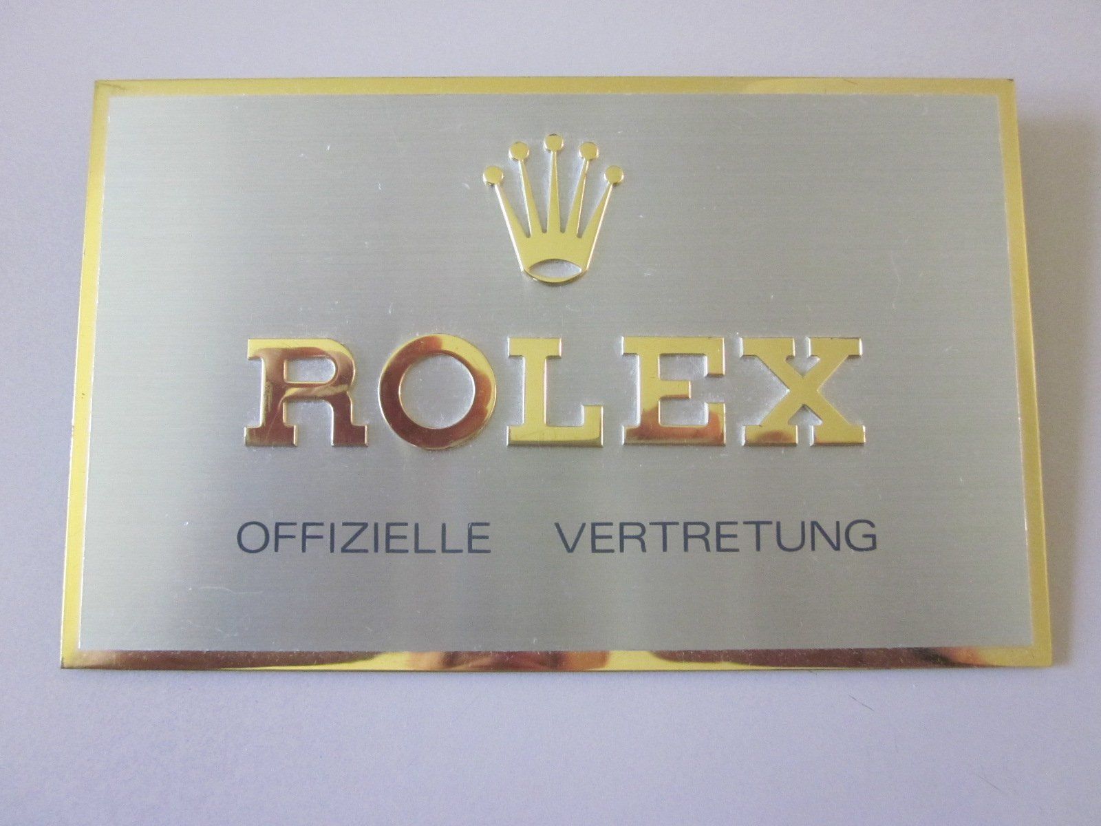 Insegne: Rolex Schild – Usato da Adliswil venduto da maese610