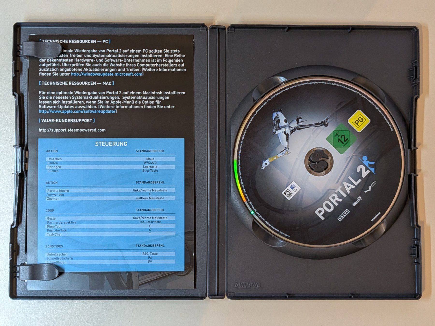 Valve Spiele: Portal 2 [PC/DVD] – Gebraucht aus Port von gecotom 2