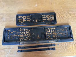 Nummernschildhalter 2 Stk gebraucht