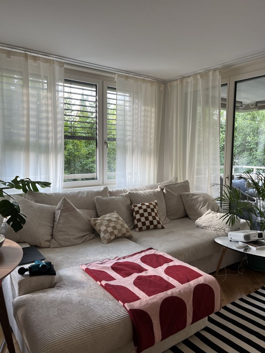 Sofas: ECKSOFA Cord Beige – Neuf (Voir description) à Zürich par ann_2tk6 1