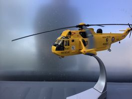 Helikopter Modell, Westland Sea King, Gelb, RAF Rescue 1:72