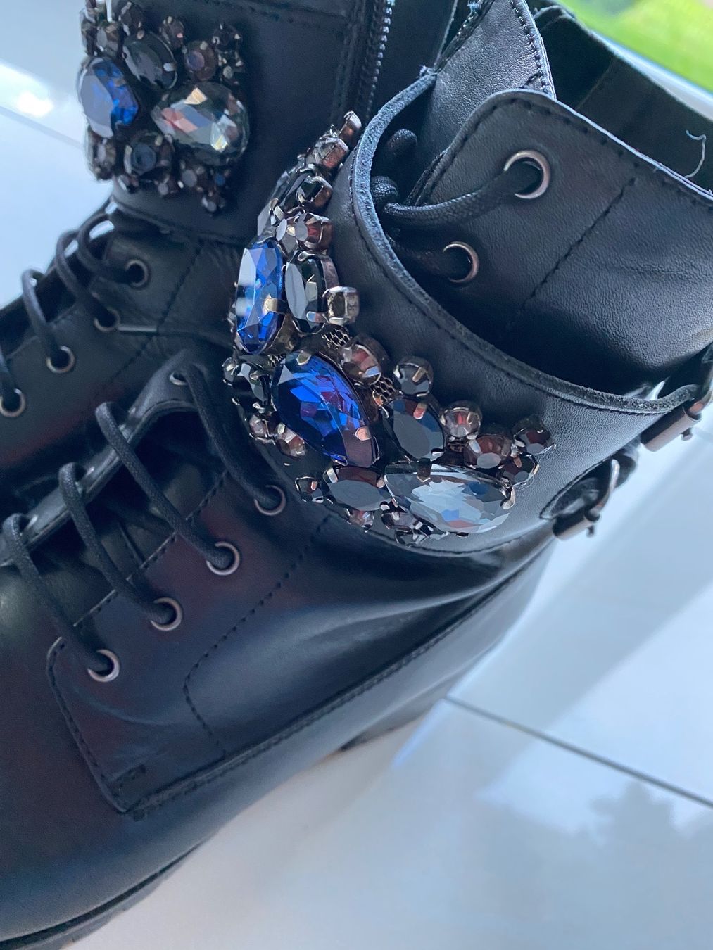 Damenschuhe: Stiefel, Stiefelette, Leder – Gebraucht aus Eiken von jessycat01 1