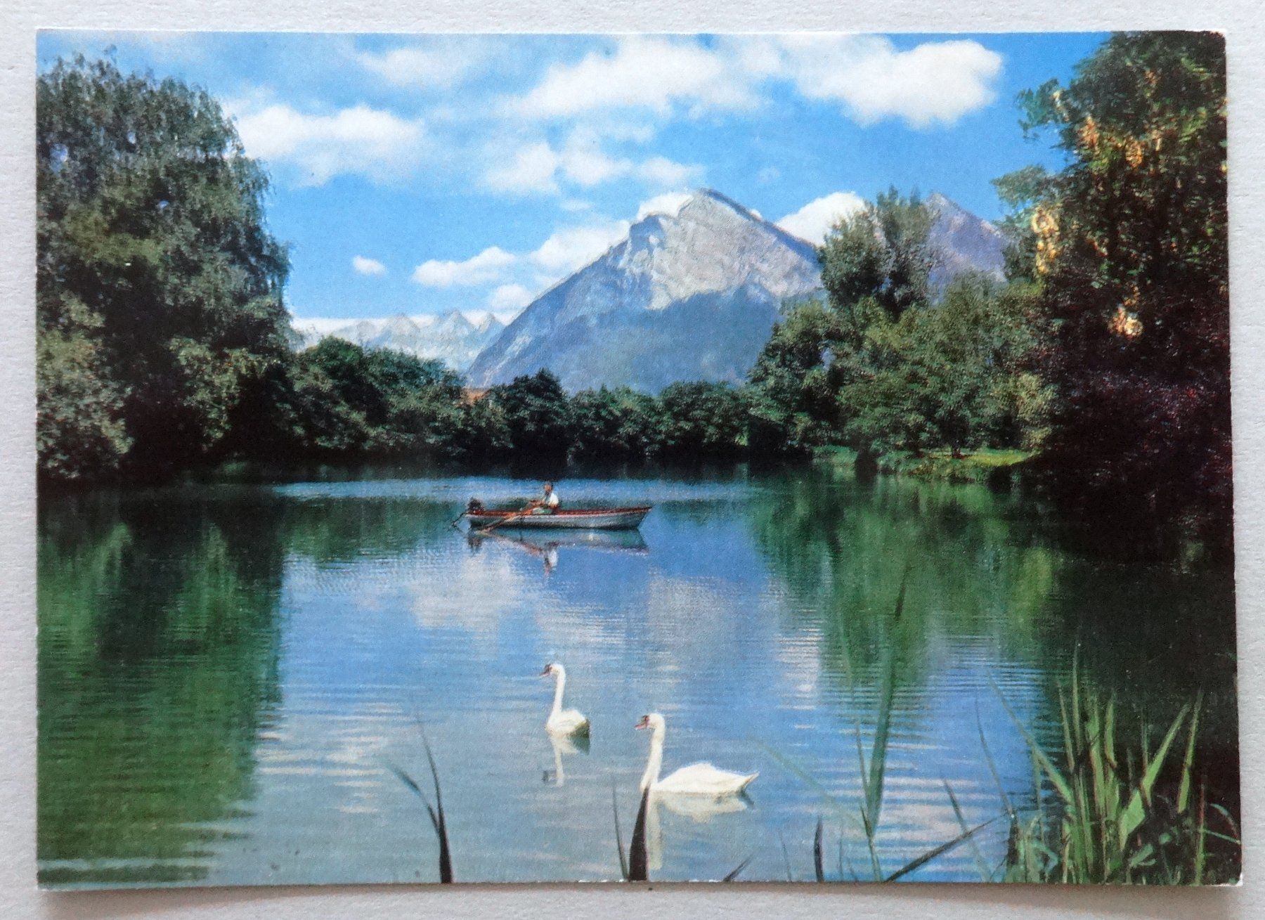 Cartes postales: Bad Ragaz, Giessenparksee – D'occasion à Fétigny par Billy2miny