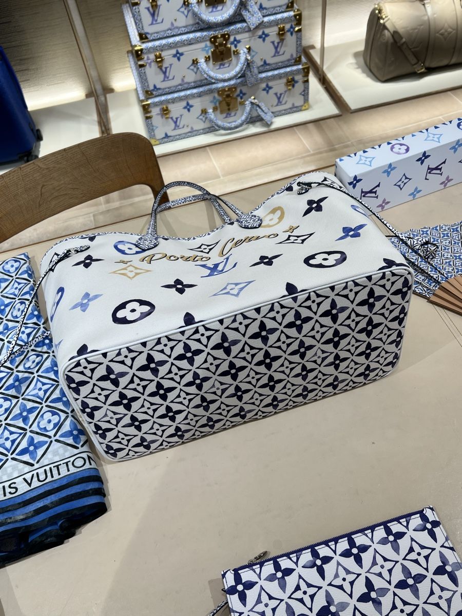 Louis Vuitton Borse: Louis Vuitton Neverfull Porto Cervo – Nuovo (secondo la descrizione) da Kilchberg ZH venduto da happyymee 3