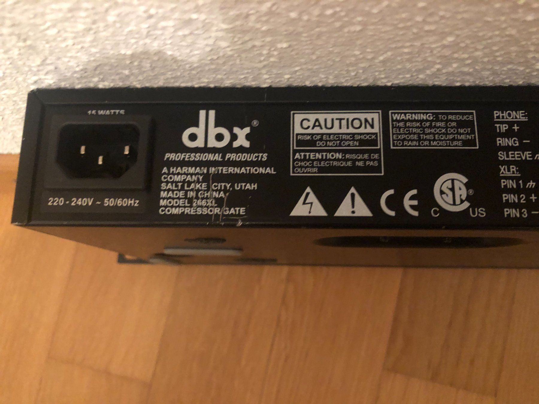Strumenti musicali: DBX 266 XL Audio Limiter/Kompressor Stereo Gate – Usato da Bremgarten AG venduto da yaya15 3