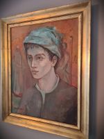 Grosses Öl Gemälde von Paul Bouchain 1916