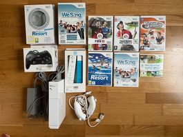 Wii mit Sportspielen
