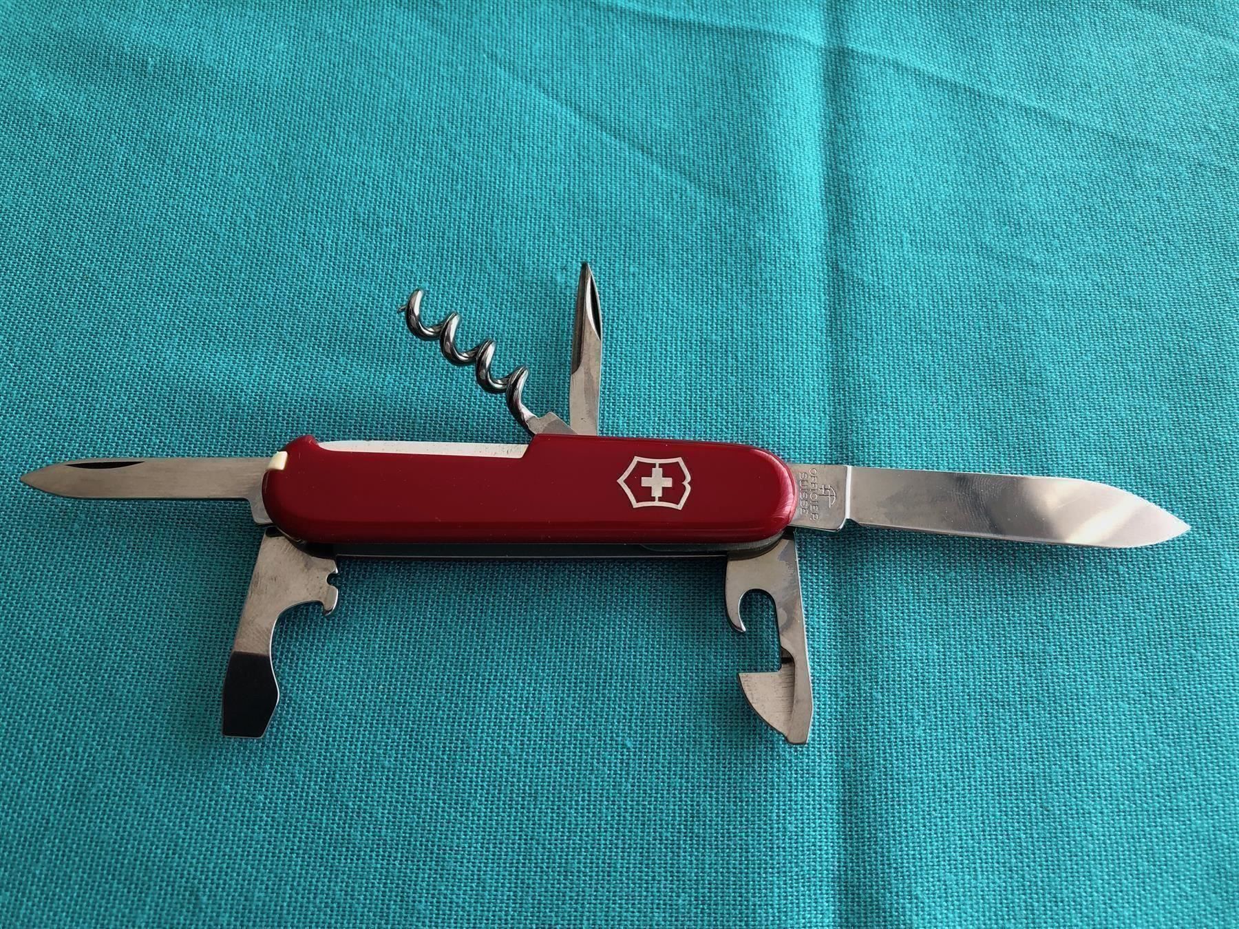 Coltelli tascabile: Orig. Schweizer Armee Messer VICTORINOX – Usato da Steinhausen venduto da Super05 4