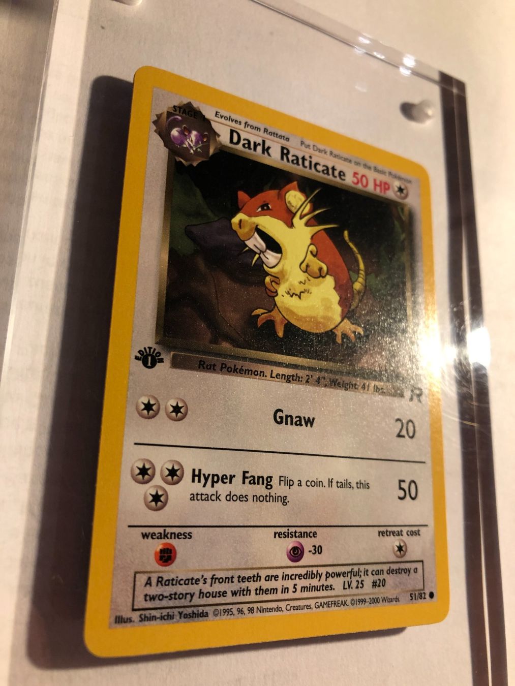 Carte collezionabili: Dark Raticate 1st Team Rocket - MINT - ab 1.- – Usato da Giubiasco venduto da dan_pr8b 1