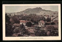 AK Herisau, Kurhaus Heinrichsbad, 1922