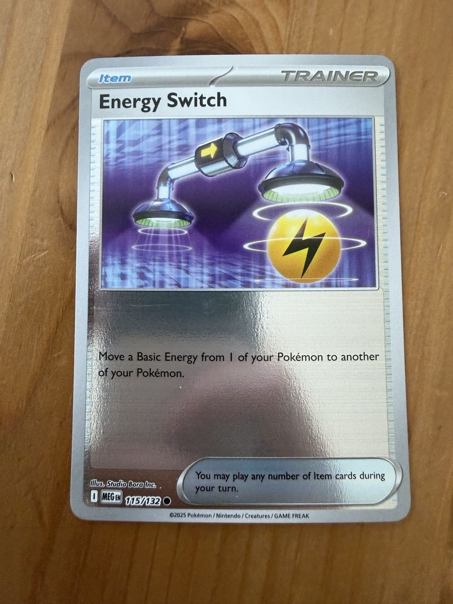 Pokémon Carte collezionabili: Energy Switch (MEG115) – Nuovo (secondo la descrizione) da Vevey venduto da Matx