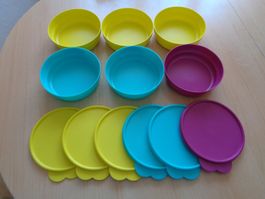 Tupperware 6 Schälchen mit Deckel
