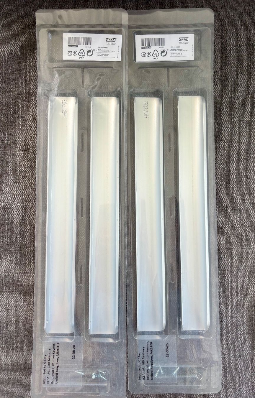 Ikea Ferramenta: BILLSBRO-Griffe von IKEA, 2er-Set – Nuovo e nell'imballaggio originale da Wetzikon ZH venduto da aku_gw6r 1