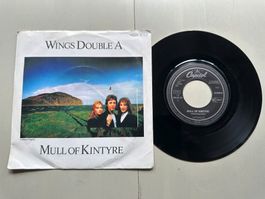 PAUL MCCARTNEY WINGS BEATLES tolle Single Mull of kin Double