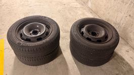 4x (2+2) Sommerräder 185/60 R15 - ET 27