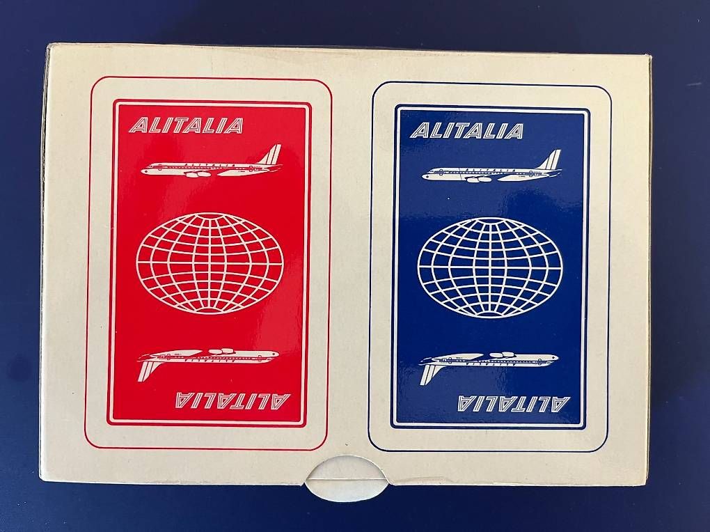 Giochi: Carte da gioco vintage Alitalia – Usato da Losone venduto da car_975q 1