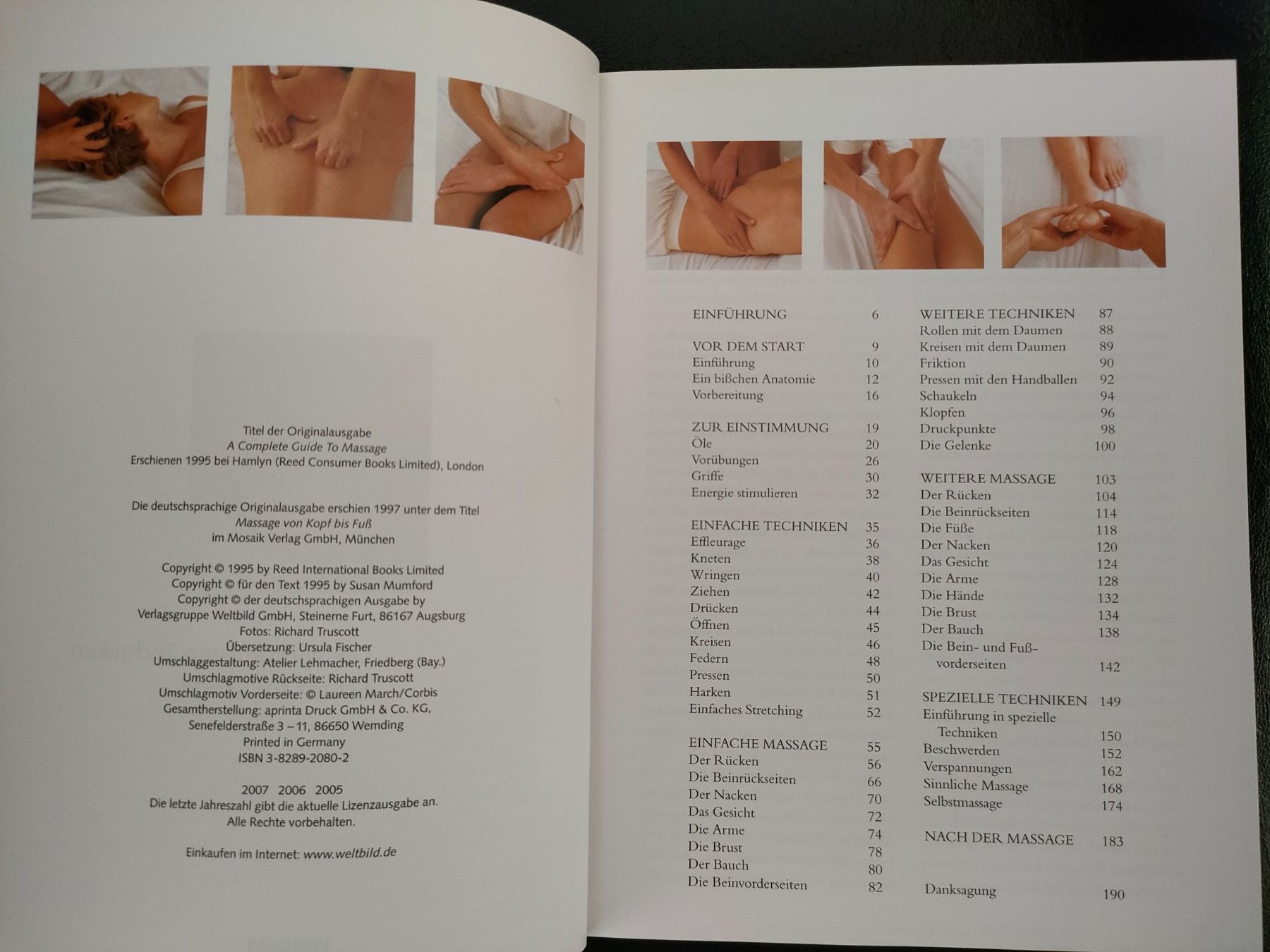 Libri: Buch: Massage von Kopf bis Fuss – Usato da Wiesendangen venduto da s_er 2