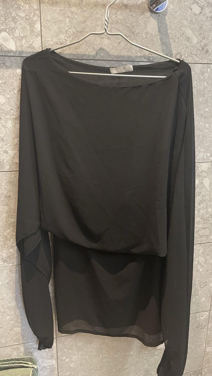 Vestiti: Damen Blusenkleid Schwarz   – Nuovo (secondo la descrizione) da Glattfelden venduto da hel_8tb6