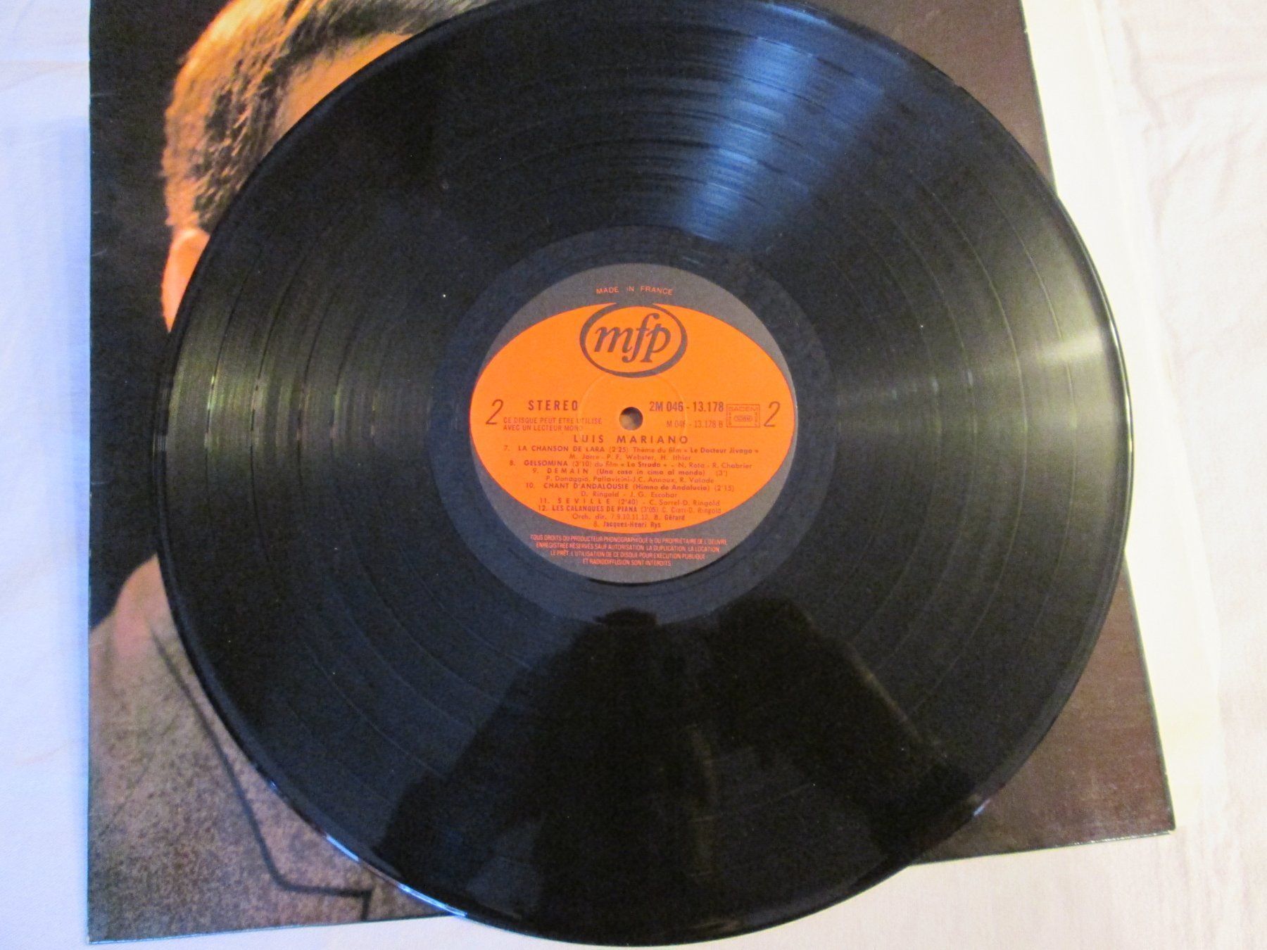 Dischi in vinile: Luis Mariano - Vinyle 33T - mfp – Usato da la Chaux-de-Fonds venduto da Lampe 3