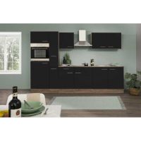 668 Küchenzeile Küchenblock 300cm E/Y/SW - Küche Einbauküche