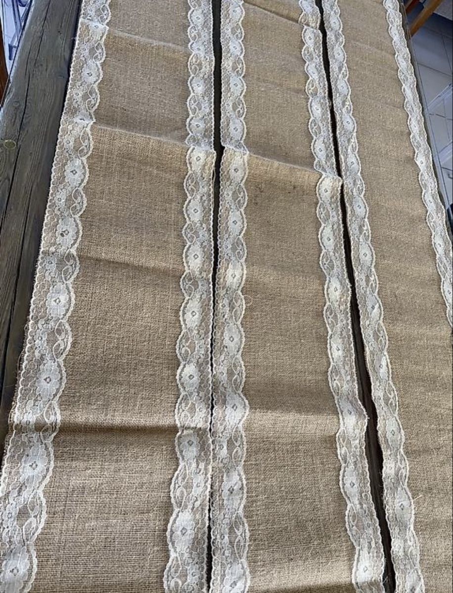 Sonstige Tischwäsche: 6x Tischläufer aus Jute  – Gebraucht aus Dänikon ZH von Plaetschernderbach 1
