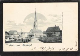 Gruss aus Hundwyl , gel. 1902