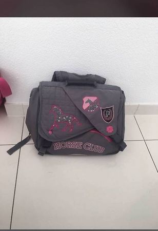 Sac d'école chevaux 
