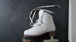 Eislaufschuhe Graf Ruby Star weiss Grösse 34 gebraucht