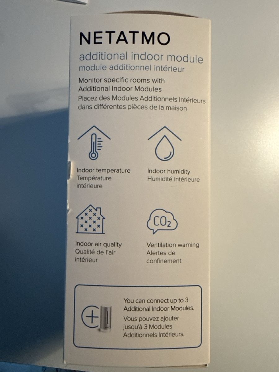 Netatmo Altro per la casa: Netatmo indoor modul originalverpackt & NEU – Nuovo e nell'imballaggio originale da Herrliberg venduto da Phipsi03 3