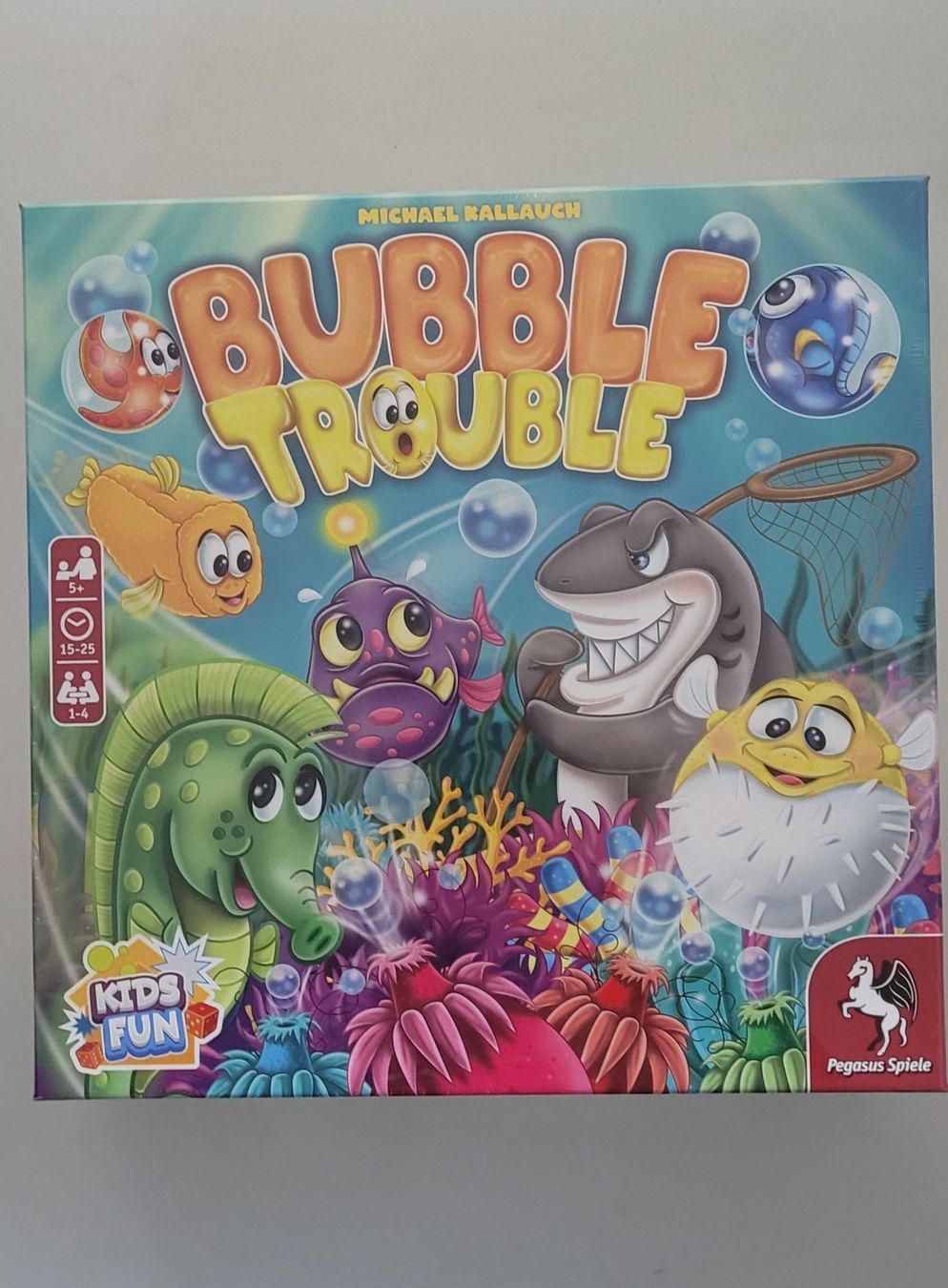 Giochi: Spiel Bubble Trouble Ab 5 Jahren Pegasus – Nuovo e nell'imballaggio originale da Oberuzwil venduto da aseinkaufswelt