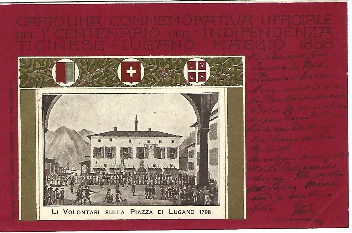 Cartoline postali: Piazza Di Lugano TI Spezial – Usato da Wetzikon ZH venduto da Brulu100
