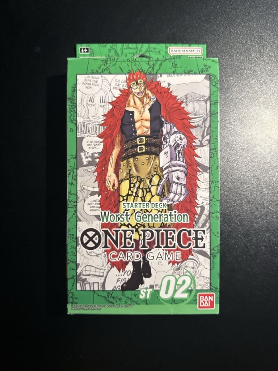 Bandai Sammelbilder & Trading cards: One Piece Starter Deck ST02 Worst Generation Pre-Errata – Neu und originalverpackt aus Dübendorf von godpack