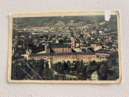 Alte Ansichtskarte Luxemburg mit Briefmarken