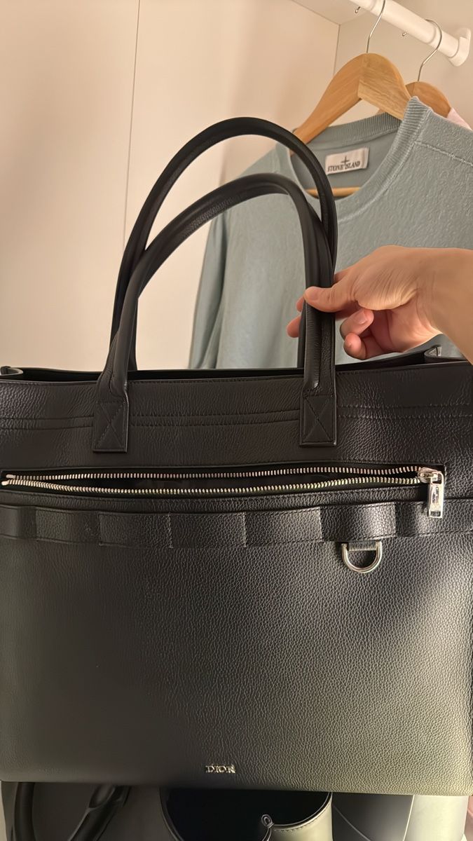 Dior Borse: Dior Stylish Black Leather Bag – Usato da Olten venduto da Junijun2018 1
